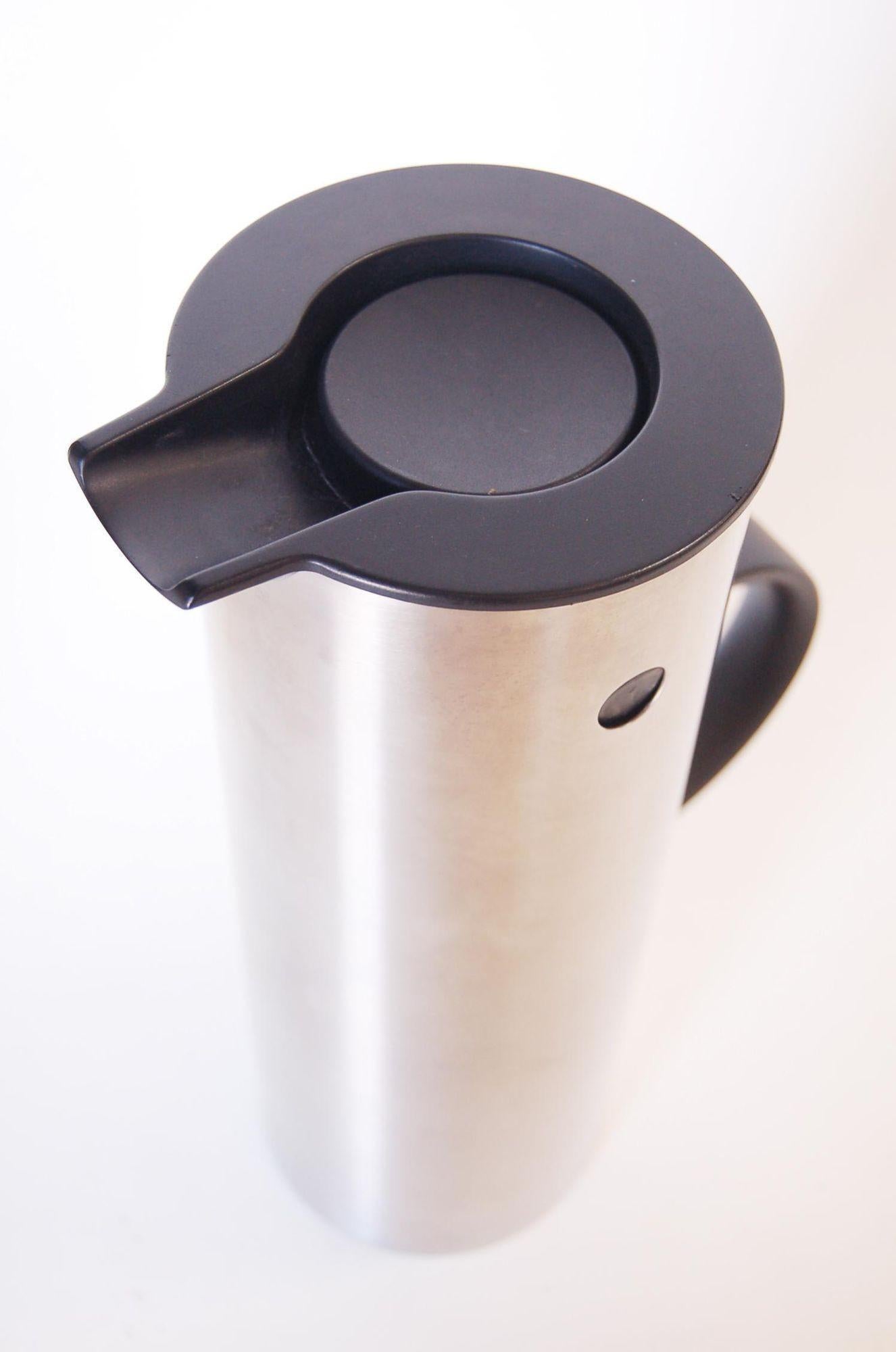 Cylinda Line Thermal Pitcher Erik Magnussen for Stelton, Made in Denmark For Sale 1