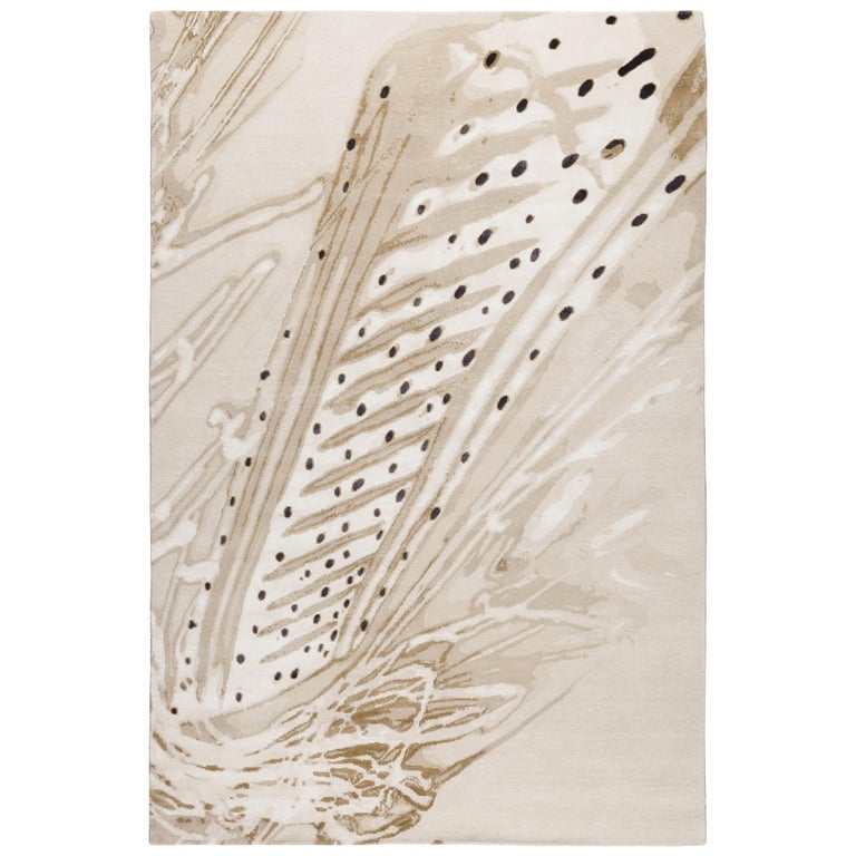 Cylinder by Chihuly Hand Knotted Rug in Wool and Silk ( 6' x 4' ) For ...