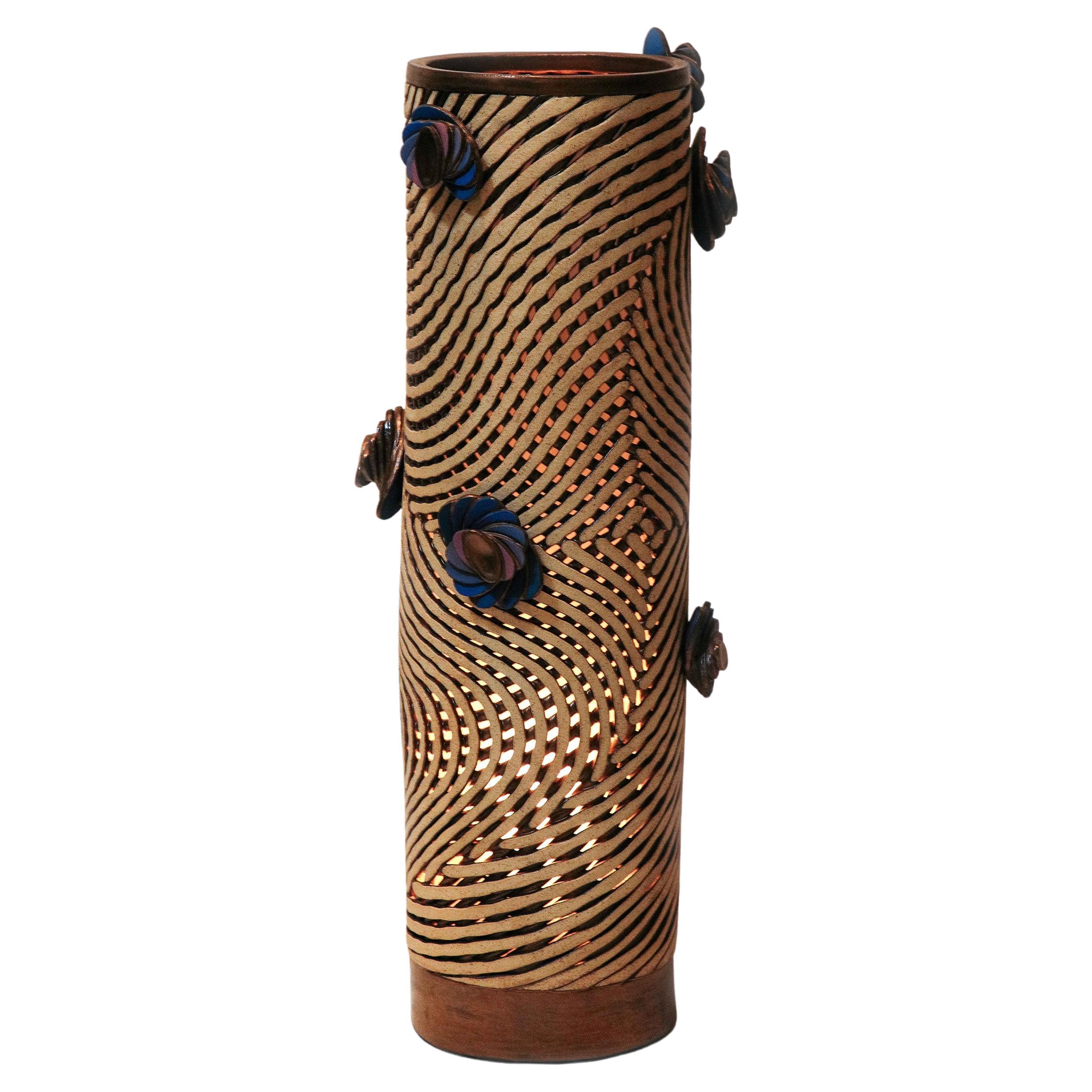 Cylinder Column Lamp by Colleen Carlson