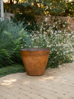 Cylinder Copper Planter Vessel by ORCA