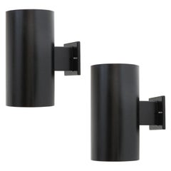 Cylinder Wall Lights by Ella & John Meiling for Louis Poulsen, 1970