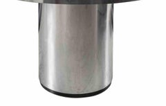 Cylindrical base of Wood Dining Table Model "Tp Unopiedi"