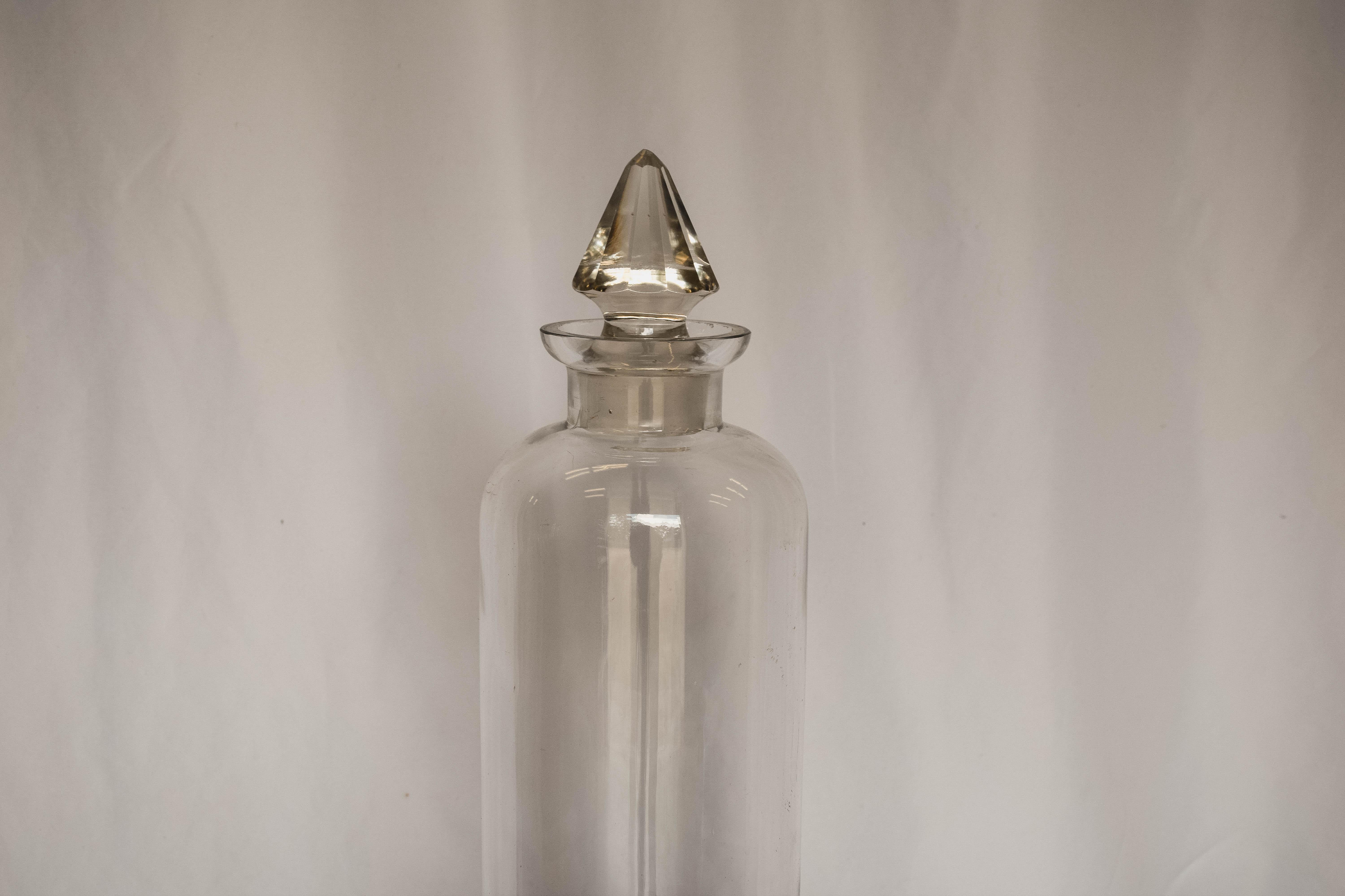 Cylindrical Glass Jar 2