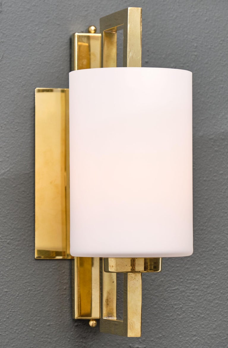 Cylindrical Murano Glass Sconces For Sale at 1stDibs