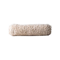 Cylindrical Pillow hand weaved in Natural Color Cotton