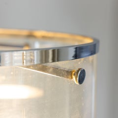 Cylindrical Plexiglass table lamp, 1970