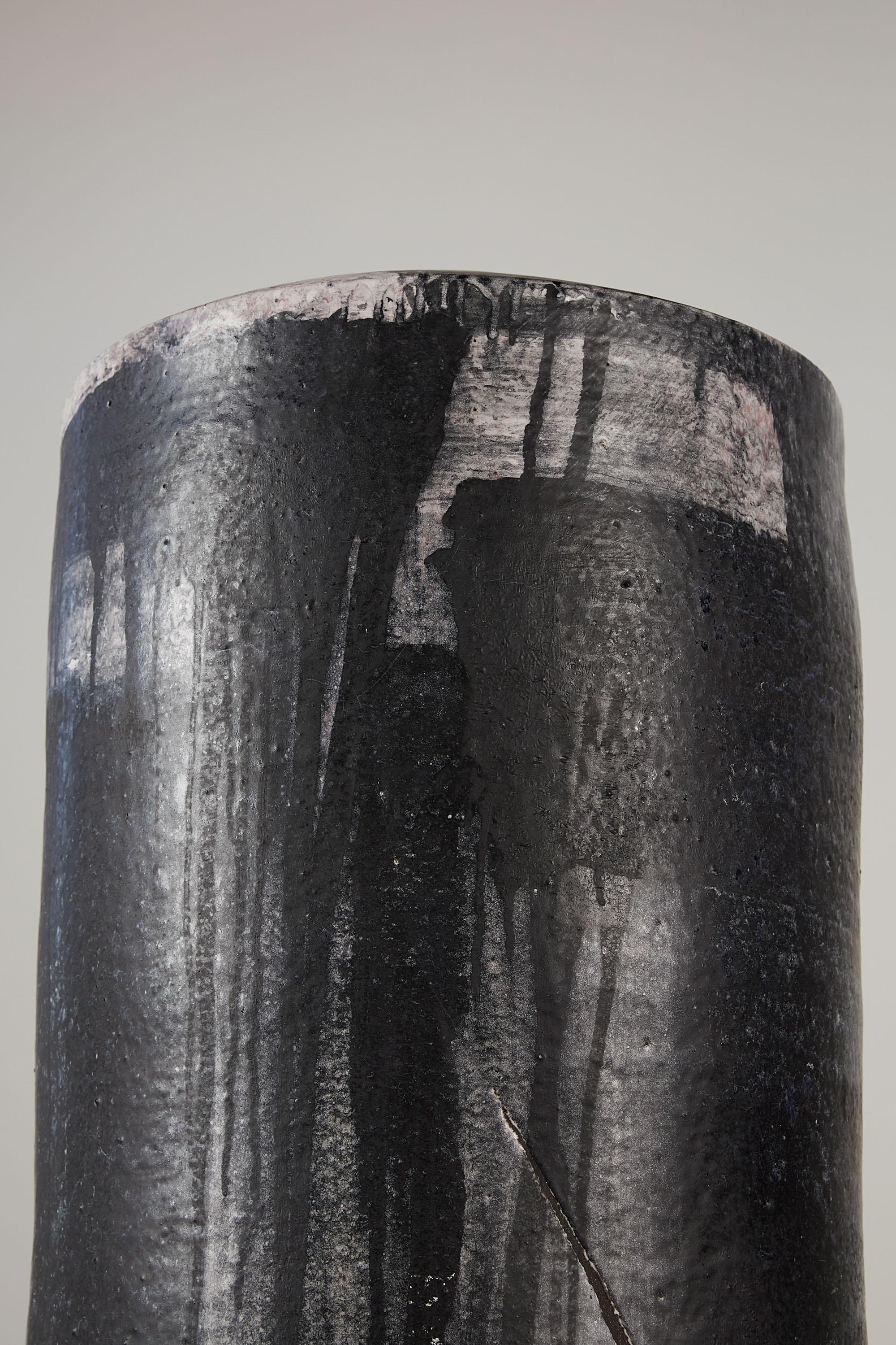 Cylindrical Sculpture by Darcy Badiali In Excellent Condition For Sale In Los Angeles, CA
