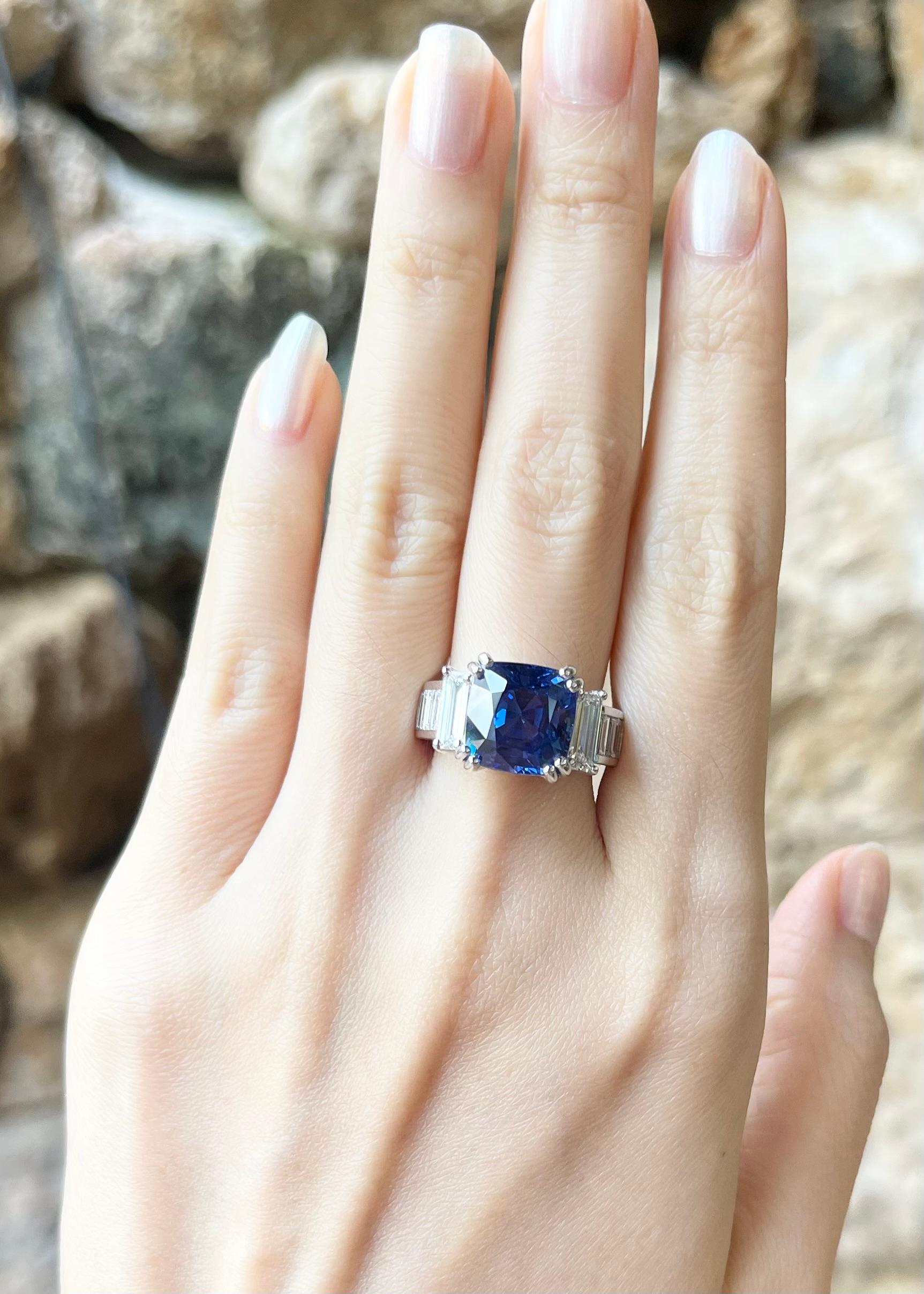 Zylonischer Blauer Saphir 8,40 Karat mit Diamant 1,16 Karat Ring in Platin 950 Fassung

Breite:  1.6 cm 
Länge: 1.0 cm
Ringgröße: 54
Gesamtgewicht: 17,88 Gramm


