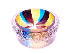 CYM Crystal Color Bowls Handmade Contemporary Luxury Glass Vessel
