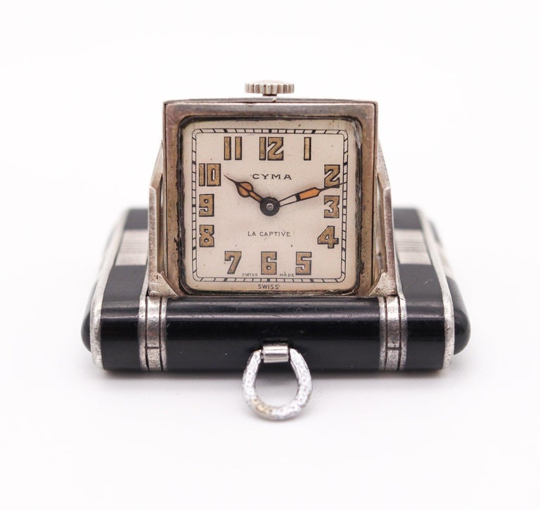 Cadran De Montre Vintage émaillée CYMA – Pièce Ancienne Pour Collectionneurs