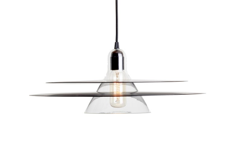 Cymbal Pendant Lamp Black For Sale at 1stDibs