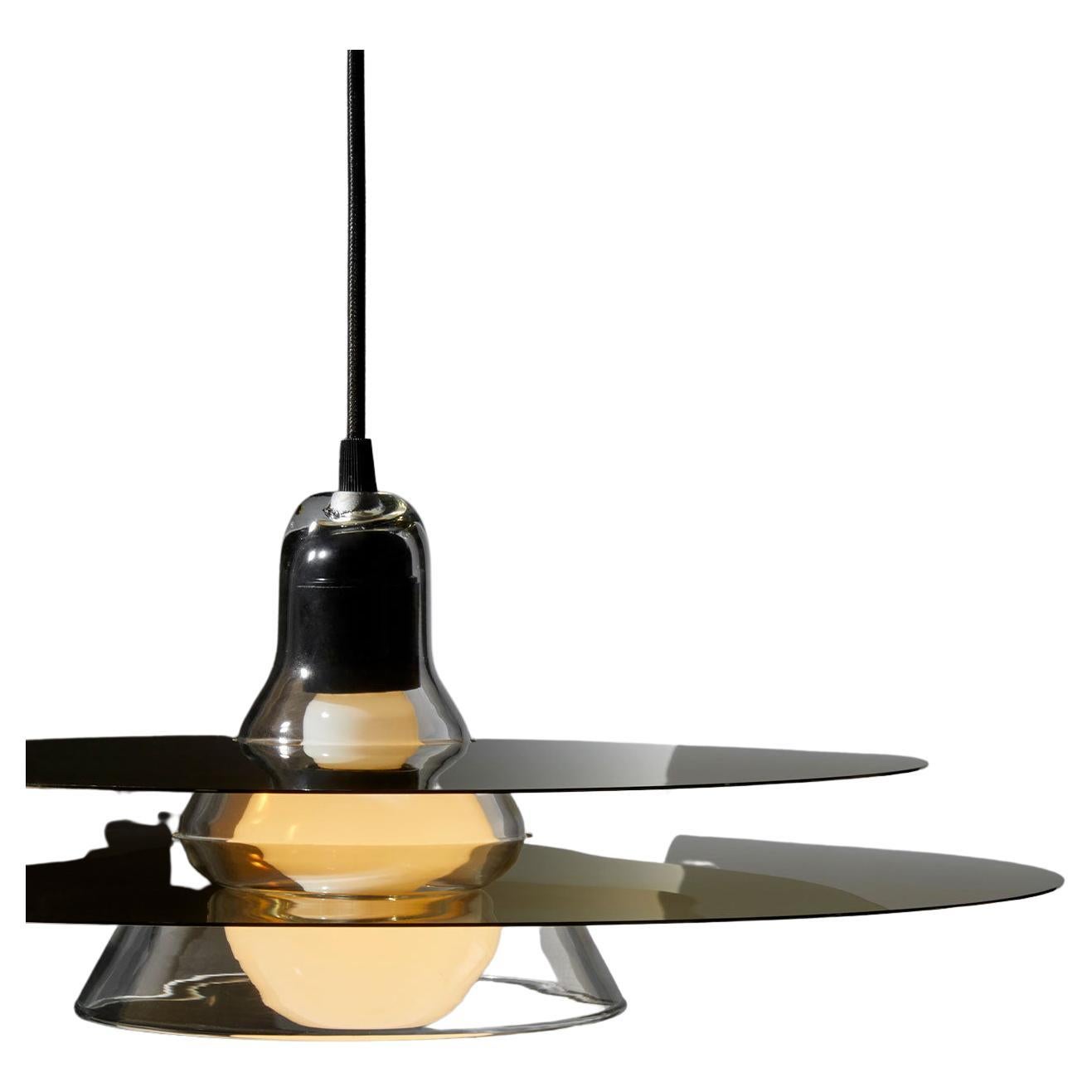 Cymbal Pendant Lamp Gold