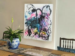 A Singular Transformation II - Energetic, Expressive Abstract, Zen Calligraphy