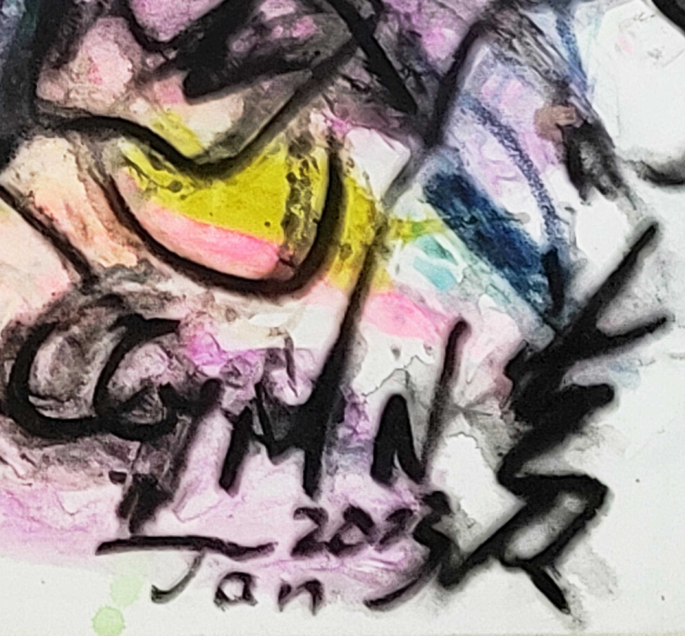 A Singular Transformation II - Energetic, Expressive Abstract, Zen Calligraphy For Sale 1