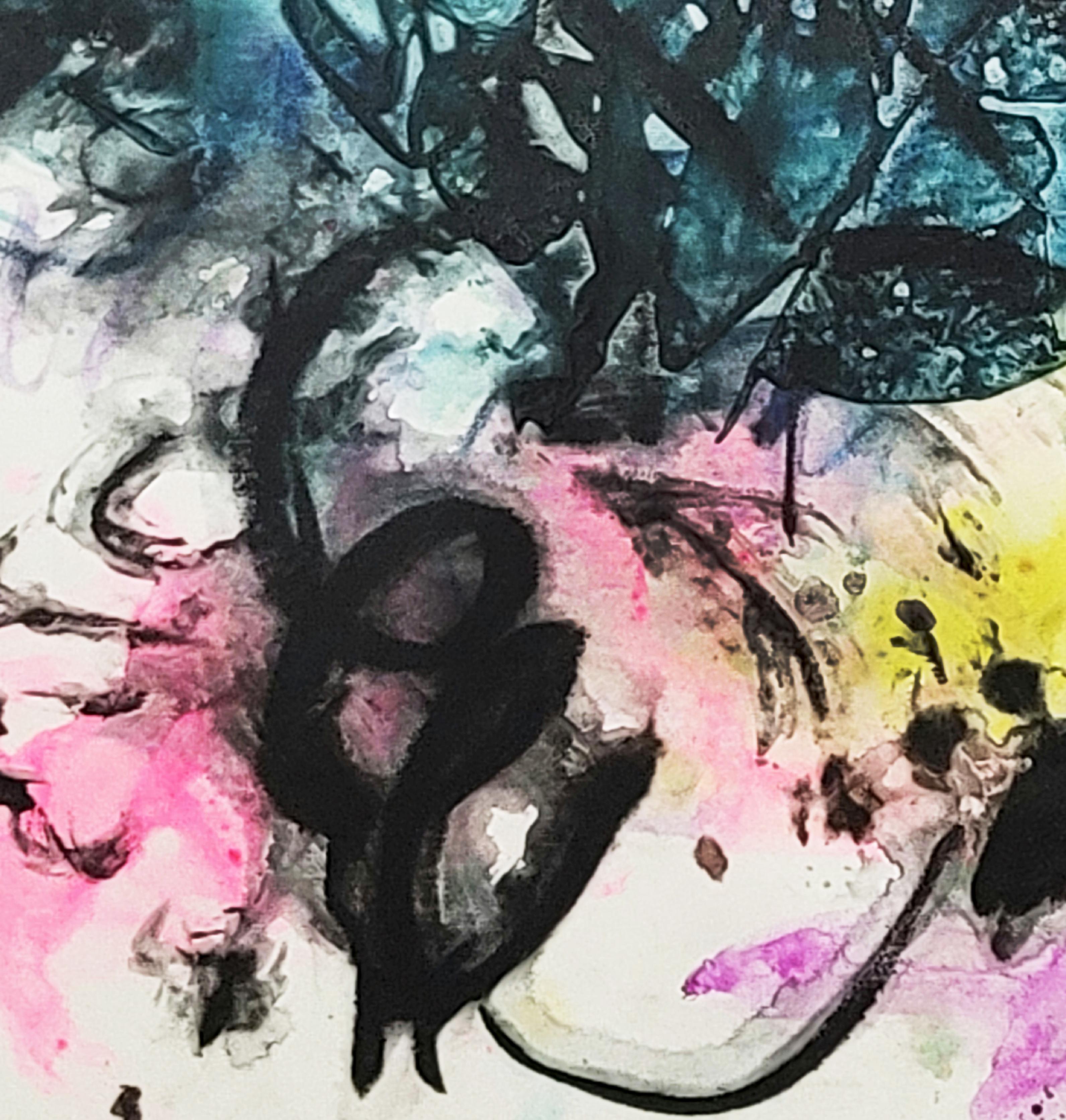 A Singular Transformation II - Energetic, Expressive Abstract, Zen Calligraphy For Sale 3