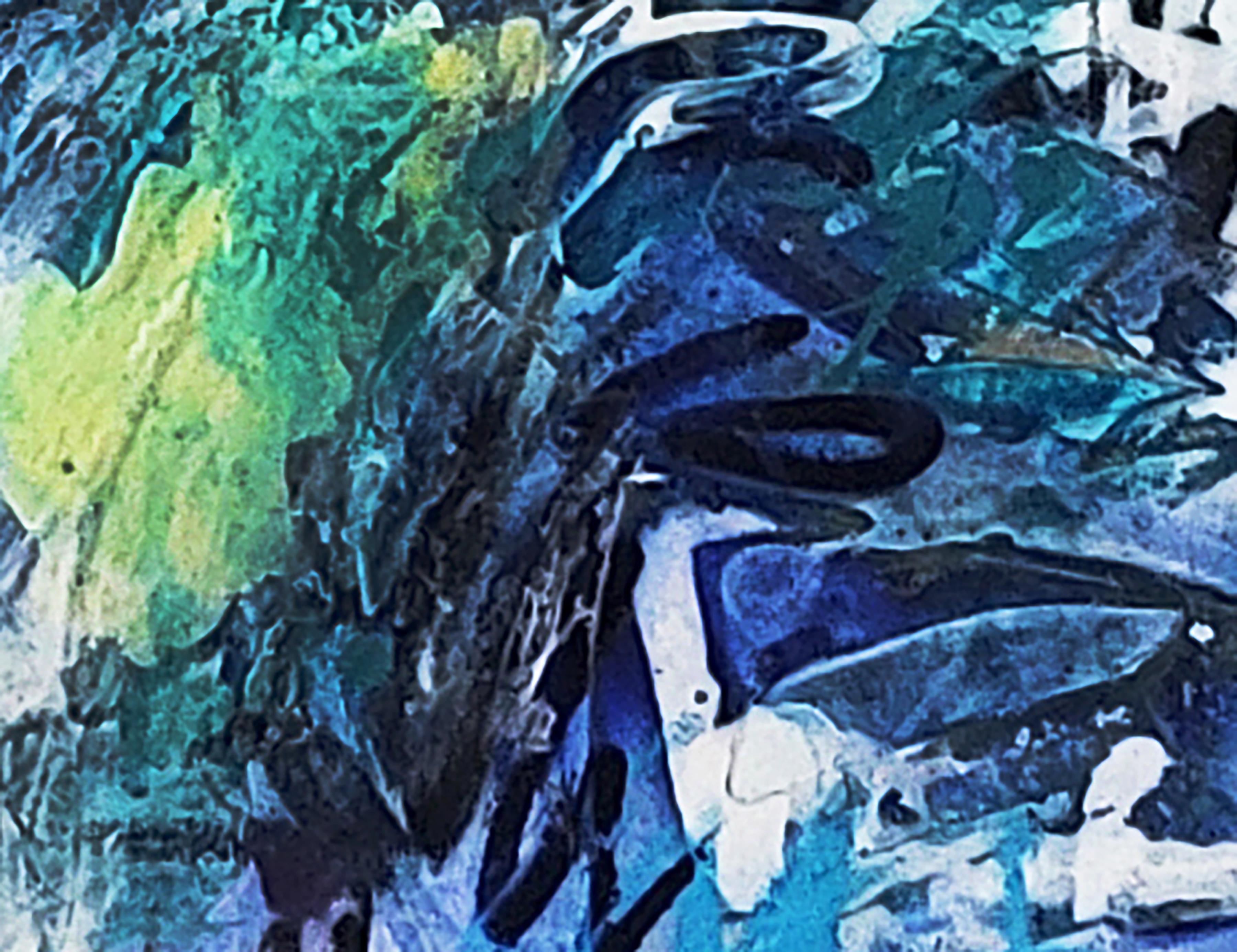 Beyond Blue - Abstract Impression II For Sale 3