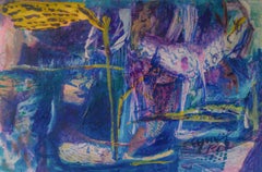 Drift Nr. II: Sedimentation - Einwärtsdrift von Blau