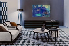 Drift No. III: Fracture - Abstract Tension of Blue