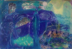 Drift No. III: Fracture - Abstract Tension of Blue