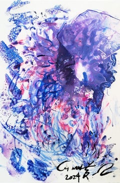 Expresivo Abstracto Azul I