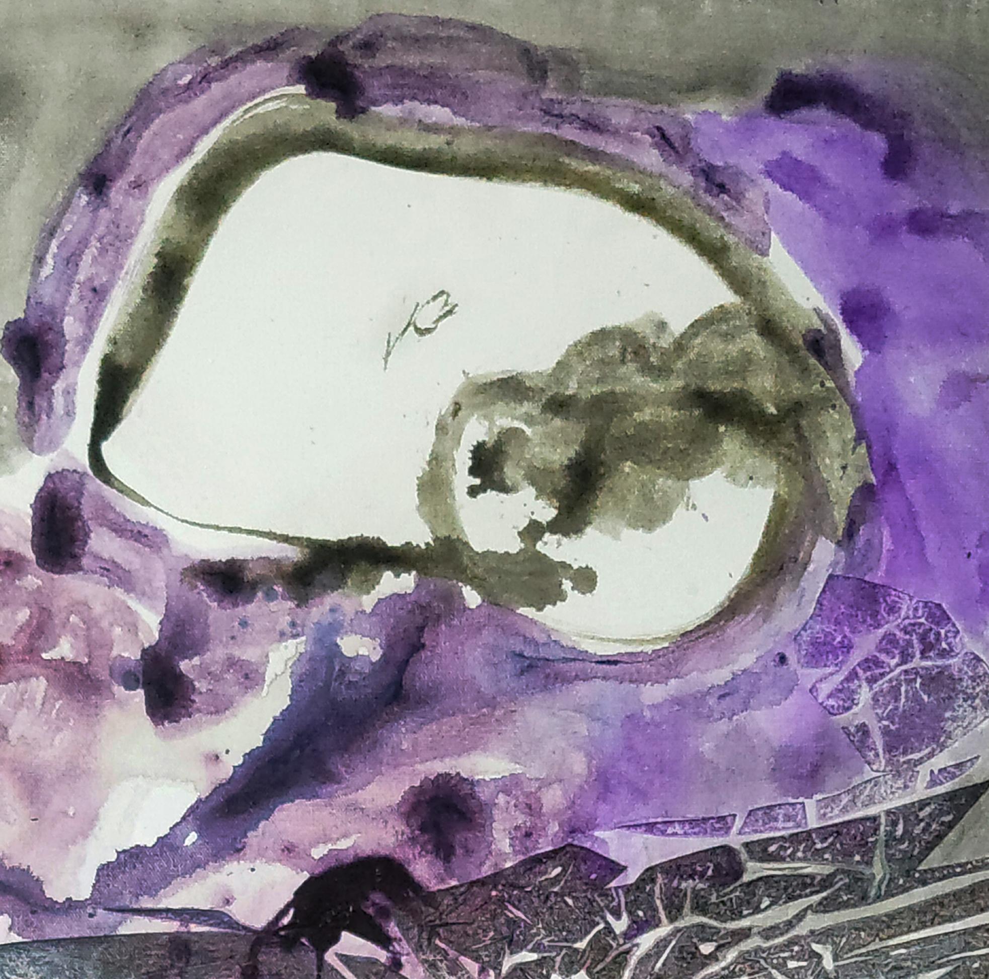 From Void to Life-Metamorphic, Expressive Abstract, Zen Calligraphy  For Sale 3