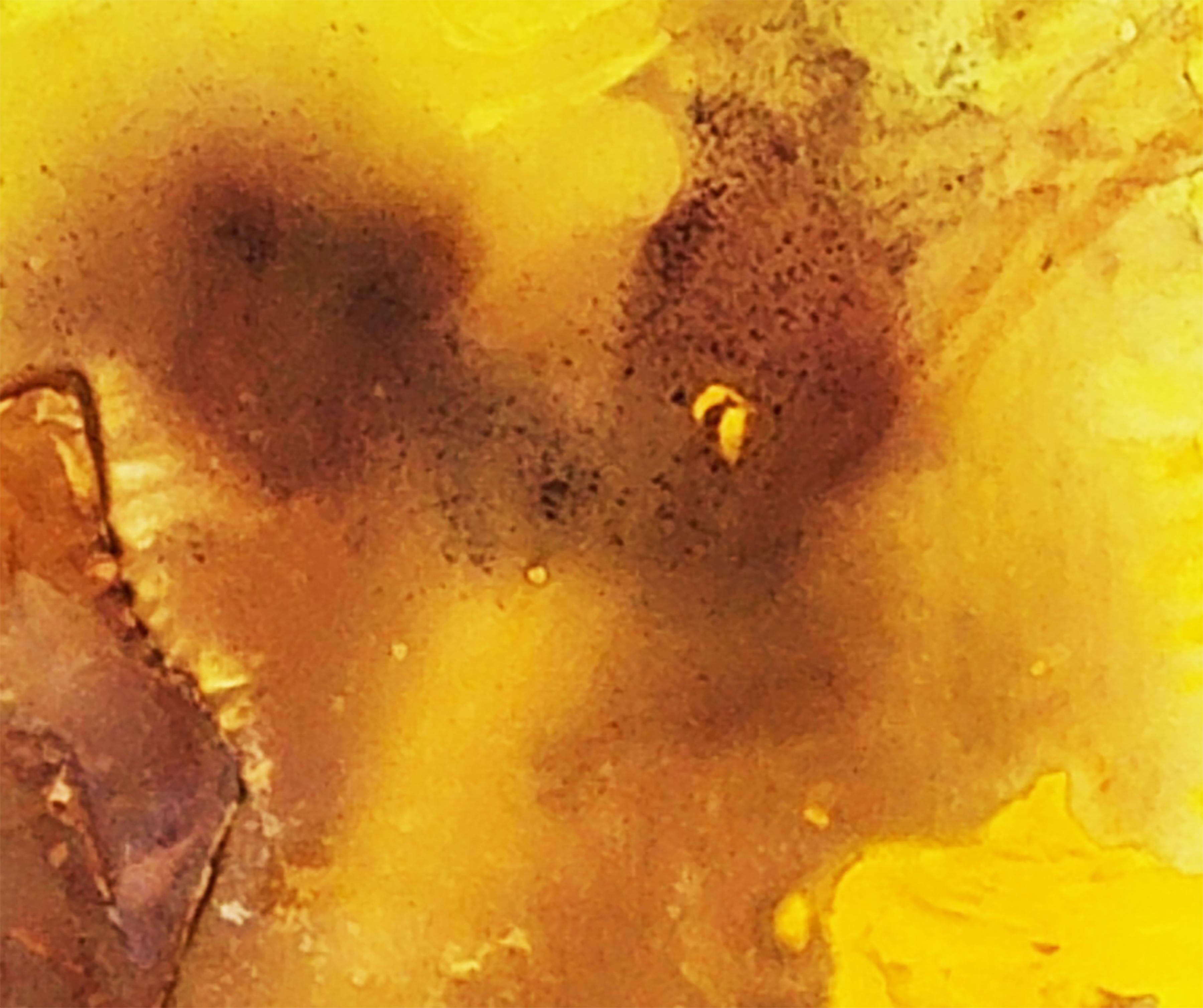 Mysterious Yellow  Stains I For Sale 3