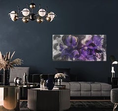 Purple Abstract Composition I: Violet Resonance