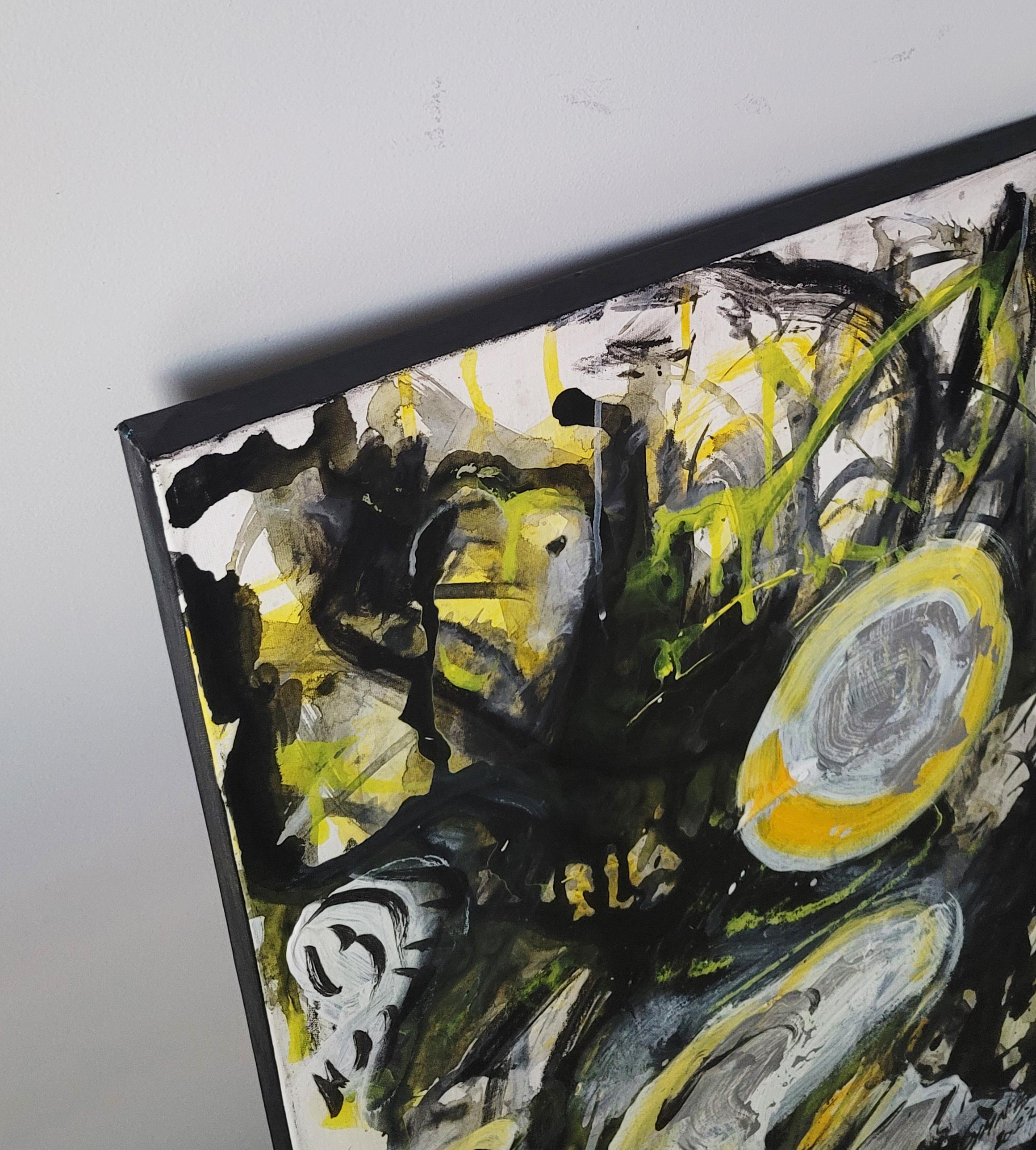 Lo stile dei dipinti a tecnica mista di Cymn Wong è sviluppato insieme a pastello, pastello, acrilico e inchiostro.  Affondando le sue radici nella tradizionale pittura cinese con pennello a inchiostro e nell'espressionismo astratto contemporaneo di
