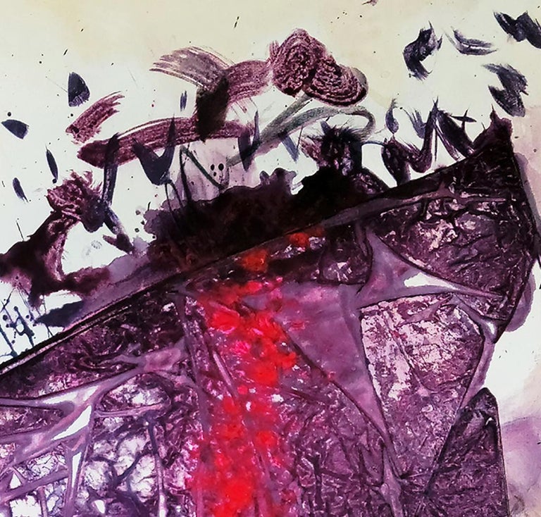 Cymn Wong - Synchronized Unity- Vivid, Gestural, Expressive Abstract ...