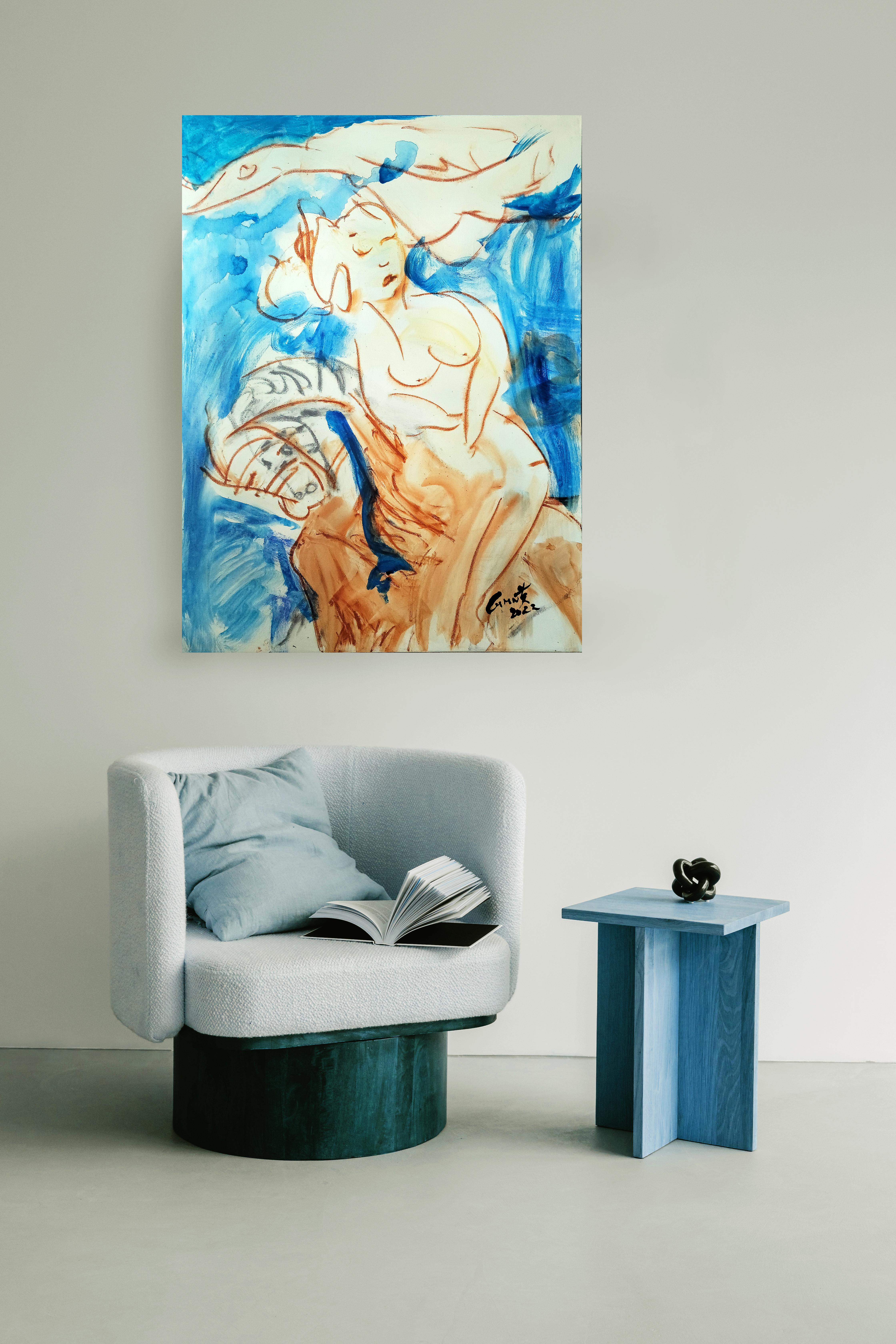 Le meraviglie delle zone umide - Painting Espressionismo astratto di Cymn Wong 