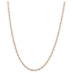 Cynthia  14k Yellow Gold Station Necklace with 1 ctw Bezel-Set Natural Diamonds