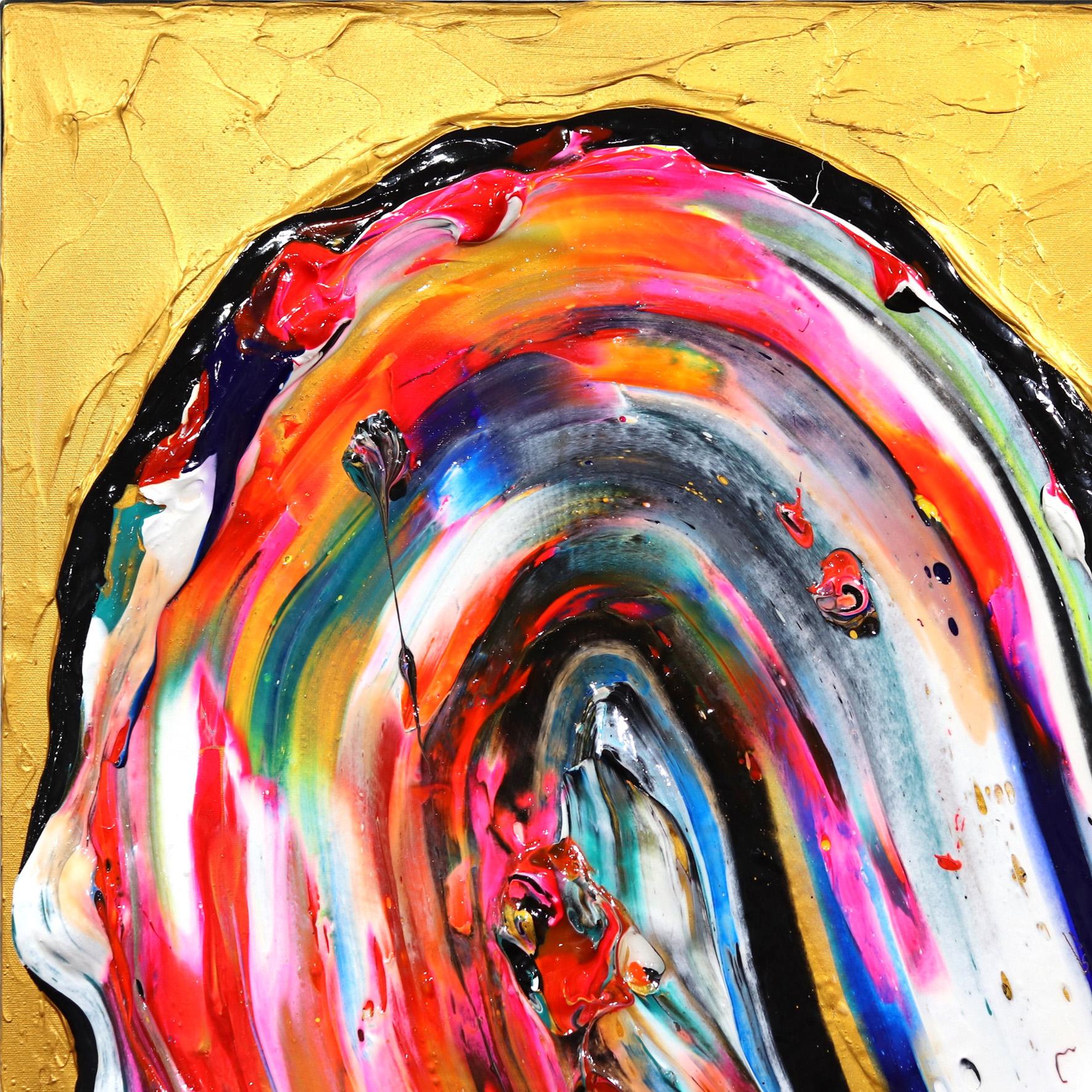 Vivir El Sueño - Impasto Pintura Gruesa Obra de Arte Original - Painting Contemporáneo de Cynthia Coulombe Bégin