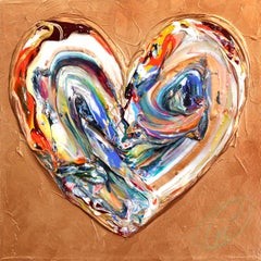 Beauty of the Heart - Impasto Pop Painting