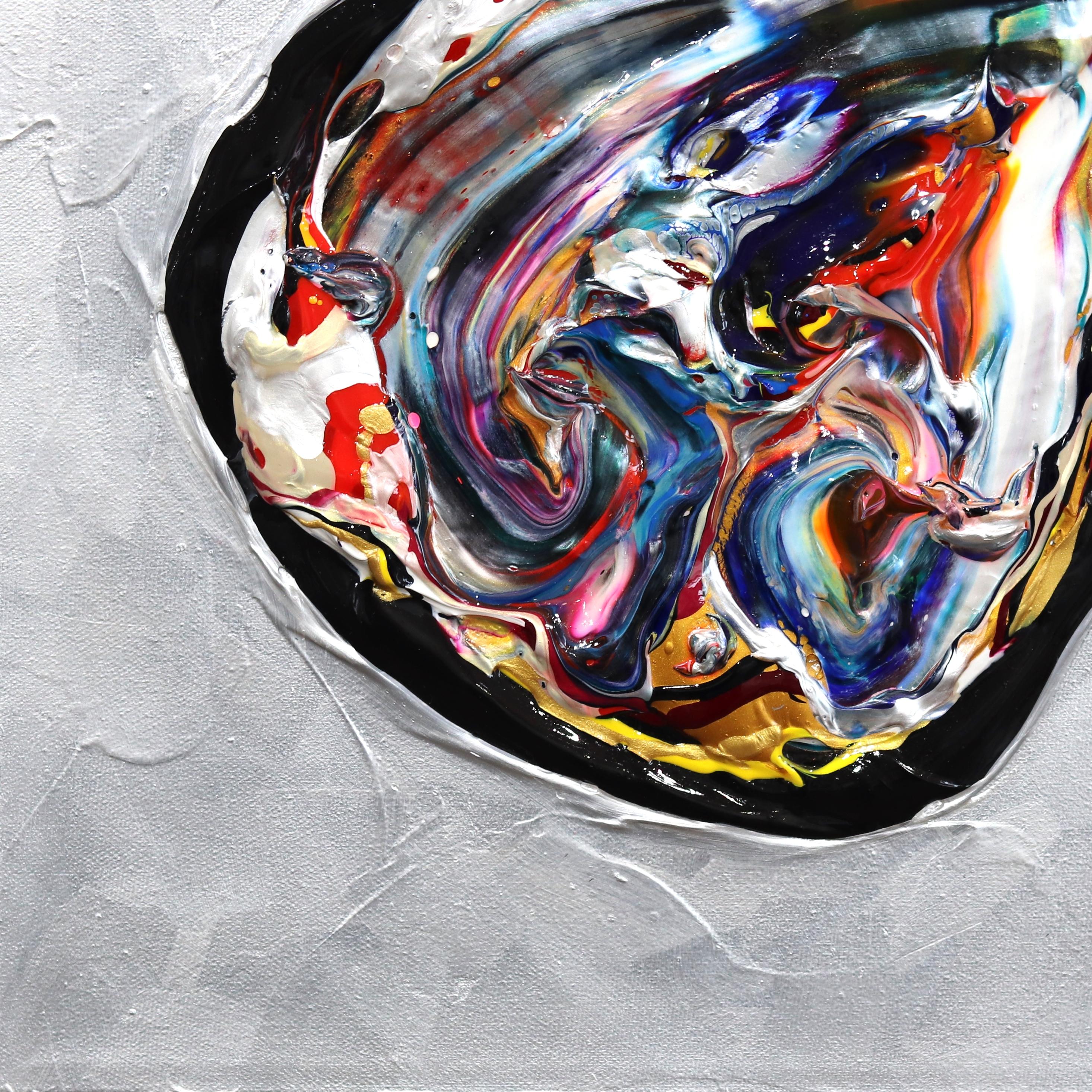 Los Sueños Son Susurros Del Alma - Impasto Pintura Gruesa Arte Colorido Original en venta 2