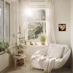 Lucky To Love You - Impasto Thick Paint Original Artwork