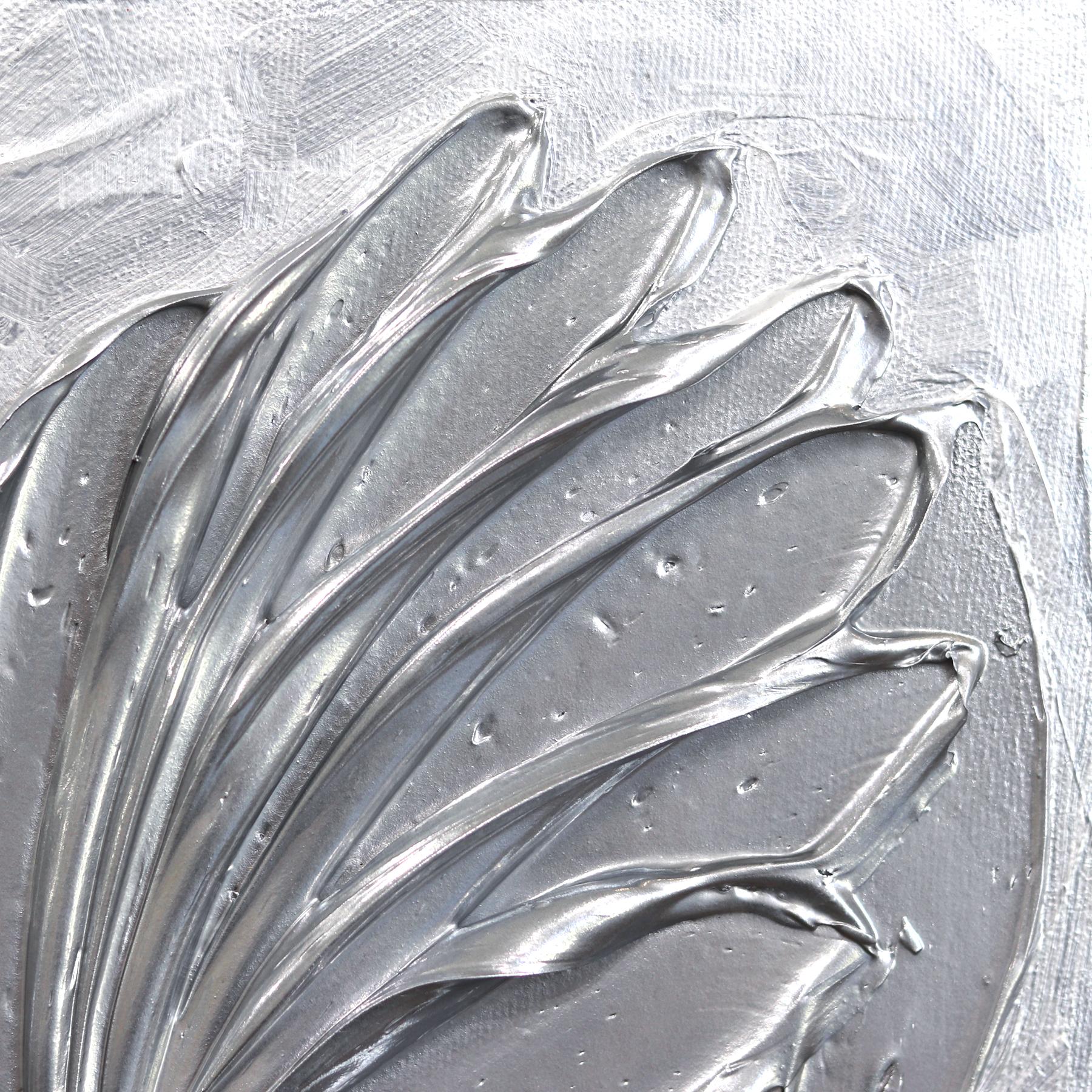 Die dynamischen Werke von Coulombe-Bégin in Acryl auf Leinwand zielen auf eine metamorphe Interpretation der inneren Identität der Künstlerin ab. In ihren Gemälden kommen kontrastreiche Farben zum Einsatz, die den Bildern Überschwang und Energie