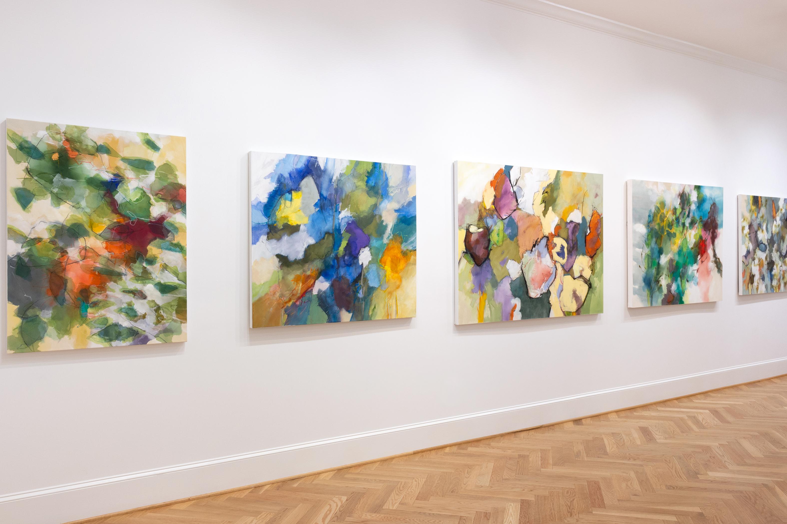 Questo quadro presenta sfumature di giallo, arancione, blu e verde.

Cynthia Knapp si ispira alle opere di Joan Mitchell, Helen Frankenthaler e Grace Hartigan.

Cynthia Knapp è un'artista astratta i cui dipinti e opere su carta sono riflessioni