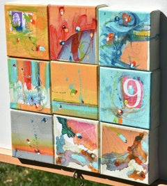Cosmic Alchemy, Mixed Media on Canvas