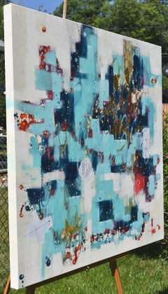 Más allá de la medida, Pintura, Acrílico sobre lienzo