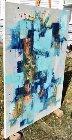 Dance of The Long Night's Moon, Painting, Acrylic on Canvas