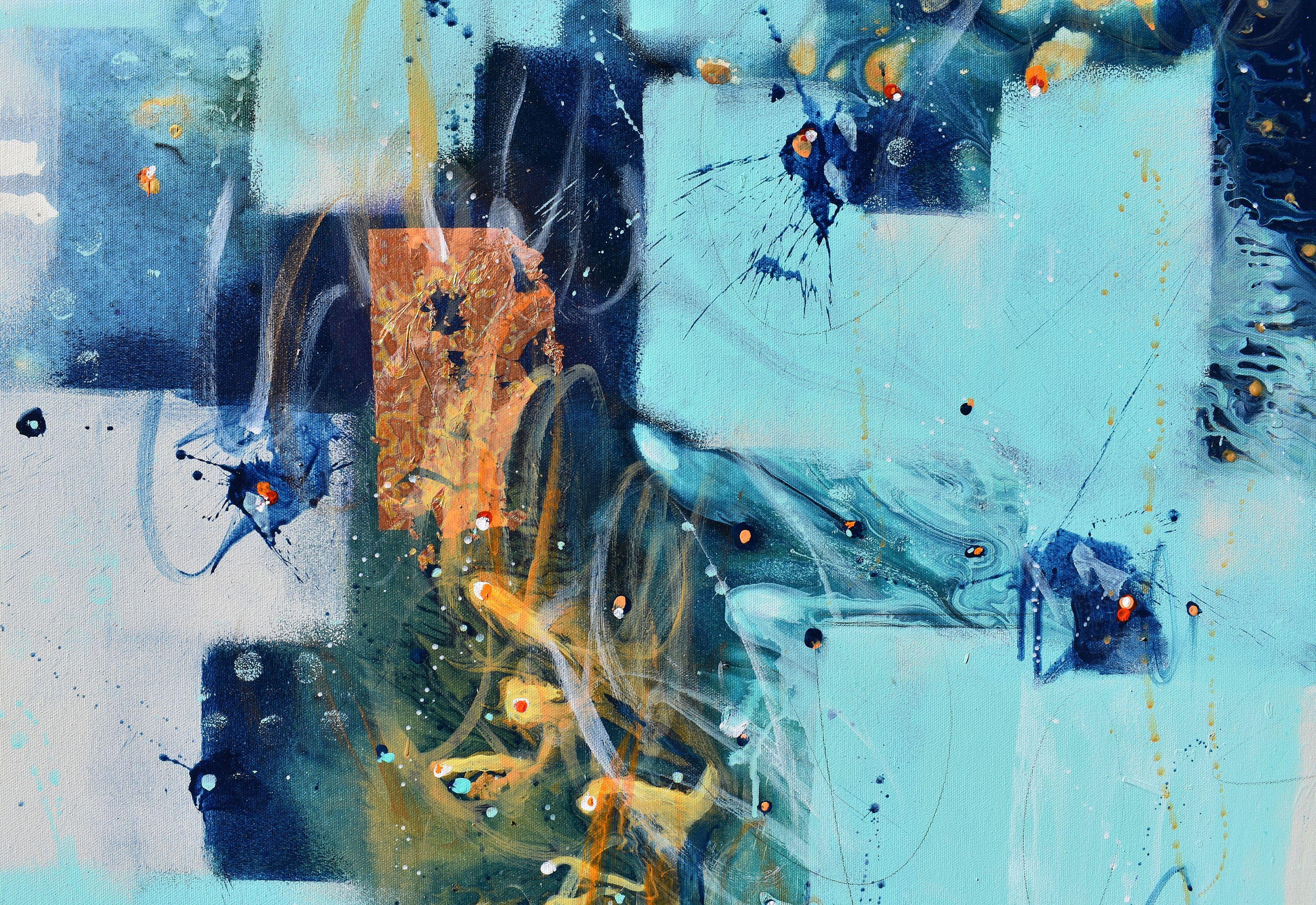 Dance of The Long Night's Moon, Painting, Acrylic on Canvas For Sale 1