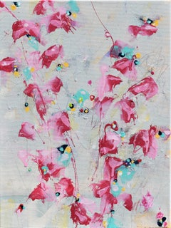 Premier souffle de printemps, peinture, acrylique sur toile