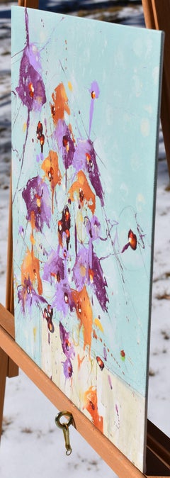 Fleurs De Possibilità C (Fiori della possibilità ), Pittura, Acrilico su tela