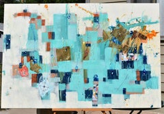 Gazing Off The Edge Of The World, Painting, Acrylic on Canvas