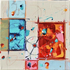Intersphère, peinture, acrylique sur toile