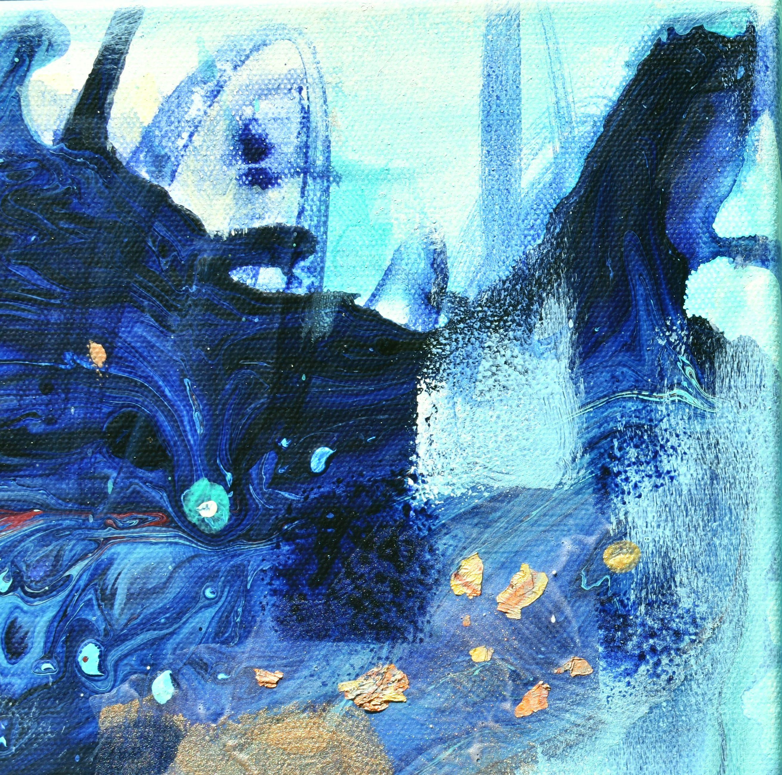 Liberazione, Pittura, Acrilico su tela - Painting Astratto di Cynthia  Ligeros