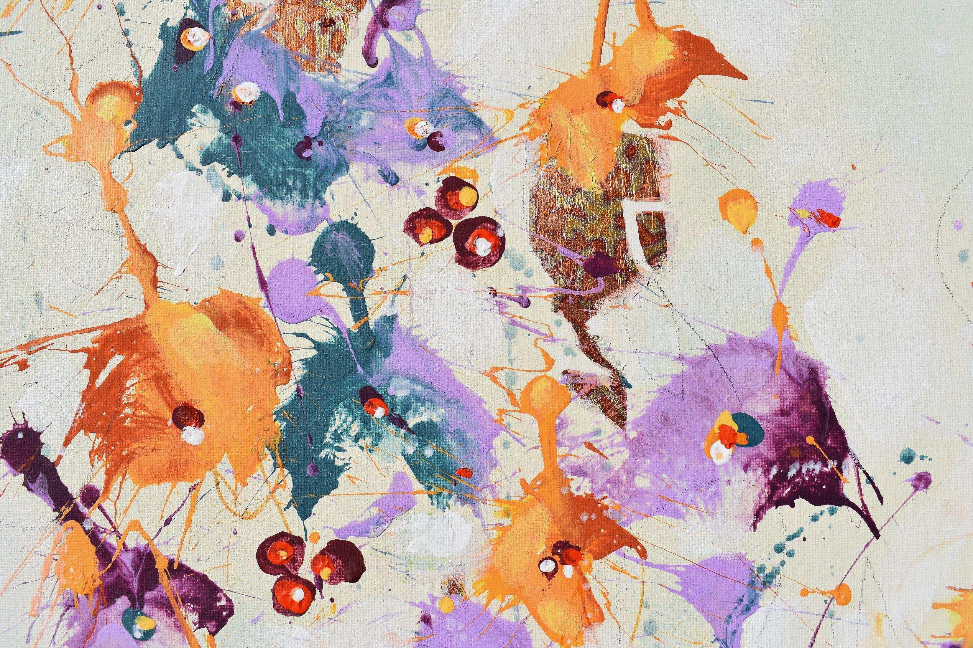 Love Beyond Reason, Gemälde, Acryl auf MDF-Tafel (Abstrakt), Painting, von Cynthia  Ligeros