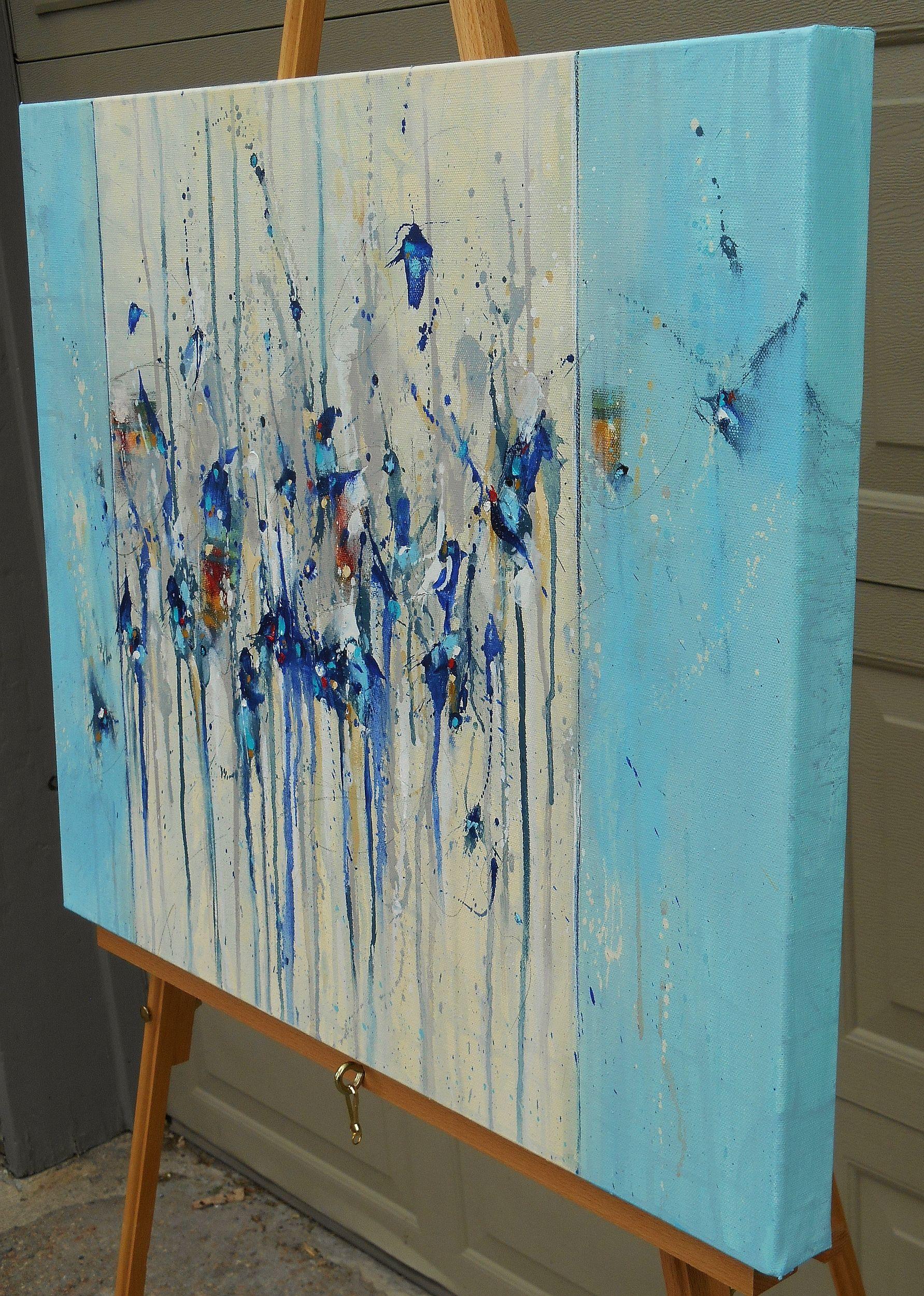 Espectáculo de fantasía, Pintura, Óleo sobre lienzo - Painting de Cynthia  Ligeros