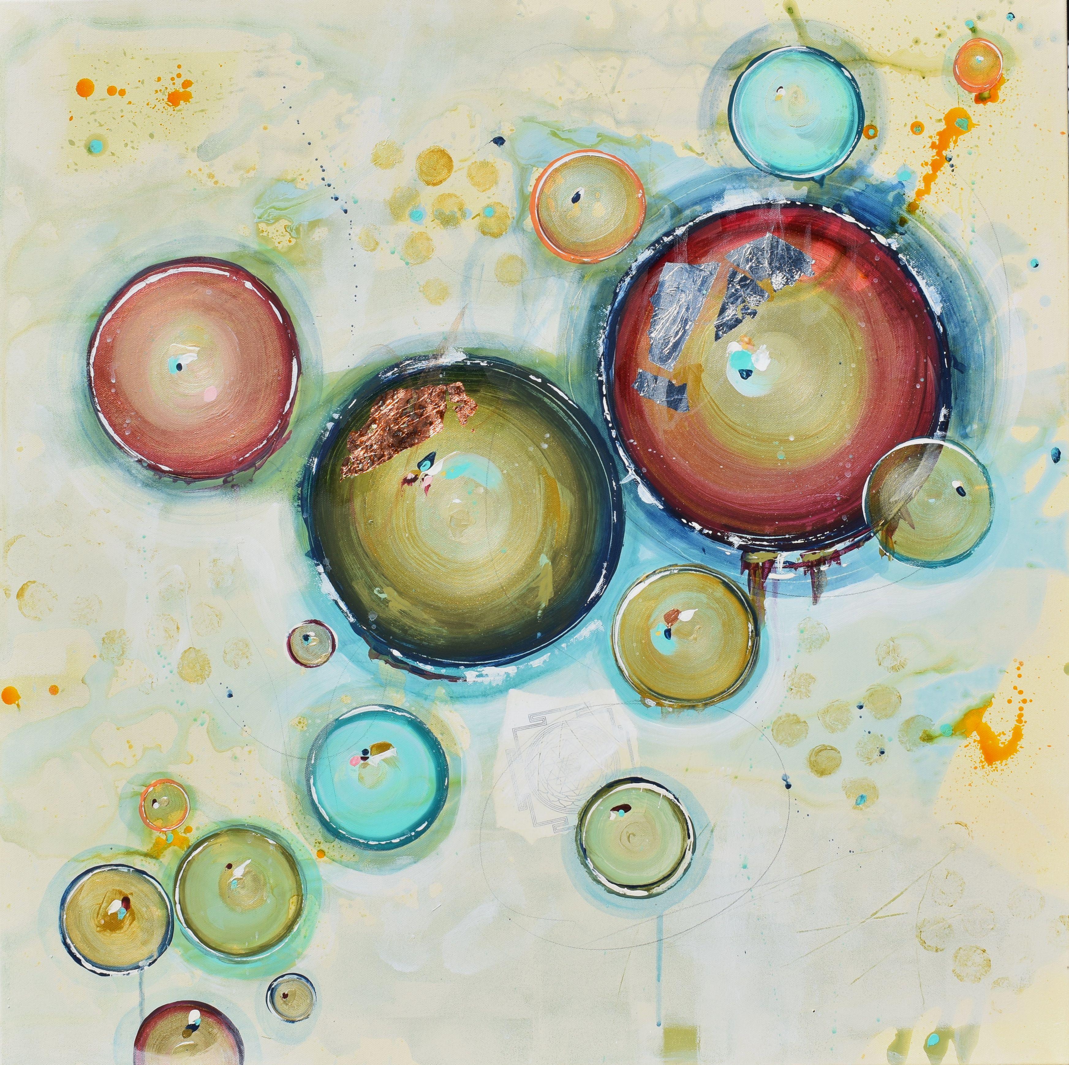 Glimmer of Becoming, Abstract Painting