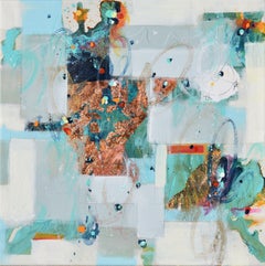 Riflessi della luce invernale, Pittura astratta